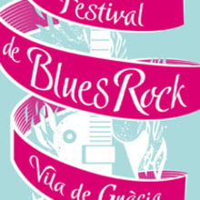 III Festival de Blues-Rock Vil·la de Gràcia. Graphic Design project by DOSS, grafica creativa - 12.12.2013
