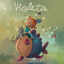 VIOLETA. Traditional illustration project by Montse Casas Surós - 09.30.2013