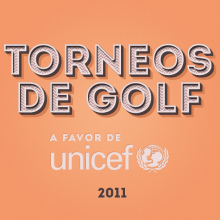 Carteles Golf (2011). Un proyecto de Diseño, Dirección de arte y Diseño gráfico de Iban Vaquero - 11.05.2011