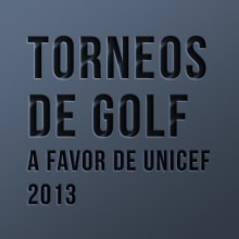 Carteles torneos de golf 2013. Design, and Advertising project by Iban Vaquero - 10.15.2013