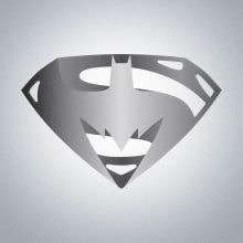 Superman Vs Batman. Un proyecto de Diseño, Br, ing e Identidad y Diseño gráfico de José David López Sánchez - 18.02.2014