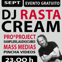 DJ RastaCream. Design gráfico projeto de lenys lópez - 10.09.2012