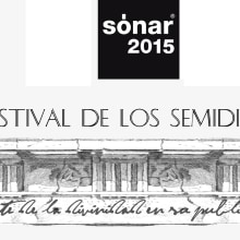 Sónar 2015 [test]. Publicidade, Direção de arte, e Design gráfico projeto de anaprado - 20.02.2014