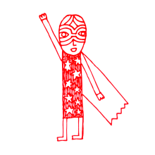 Superhéroe. Un progetto di Illustrazione tradizionale di Vicent Poquet - 20.02.2014