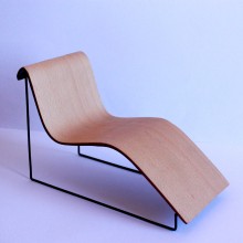 chaise lounge "ringer". Design, Design e fabricação de móveis, e Design de produtos projeto de Joaquin Lamarca Oliveira - 11.09.2010