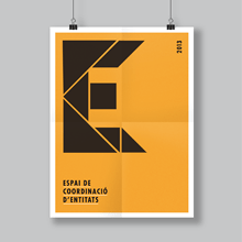 Coordinación de Entidades. Br, ing e Identidade, Design editorial, e Design gráfico projeto de David Martínez - 25.02.2014