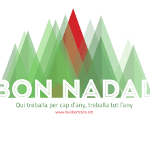Bon Nadal. Traditional illustration, and Graphic Design project by lluís bertrans bufí - 12.30.2013