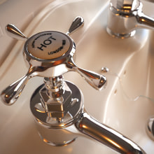 BATHROOM TAPS. Design, Advertising, and 3D project by David Ortiz - 01.20.2014