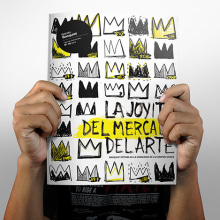 Basquiat / Fascículo coleccionable nº 15. Direção de arte, Design editorial, e Design gráfico projeto de Valeria Ruiz-Schulze - 20.02.2014