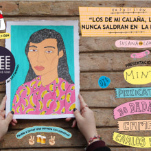 Flyer three vintage. Design, and Art Direction project by Susana López - 03.02.2014