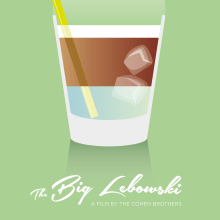The Big Lebowski. Design, Ilustração tradicional, e Cinema, Vídeo e TV projeto de Javier Vera Lainez - 14.10.2013