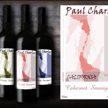 Wine Bottle Label: Charles Wine & Co.. Un proyecto de Diseño, Diseño gráfico y Packaging de Elena Doménech - 02.03.2014