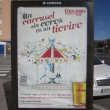 Cruzcampo / Campaña del Carnaval de Cádiz 2014 bajo la dirección artística de Below.. Un proyecto de Ilustración tradicional, Publicidad y Diseño gráfico de Citizen Vector - 03.03.2014