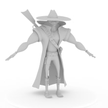 Vaquero. 3D project by Yordany Ovalle Muñoz - 03.06.2014