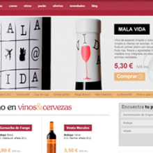 Vinos y Cervezas. Web Development project by Alex Peris - 06.09.2013