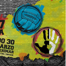 Cartel | II Torneo Fútbol 7 Anti-Racista de El Ejido. Un proyecto de Diseño, Eventos y Diseño gráfico de Álvaro Palmero Romero - 09.03.2014