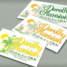 Concurso logotipo alojamiento turístico Costa Rica: "Dorothy Mansion". Un proyecto de Diseño gráfico de Elena Doménech - 09.03.2014