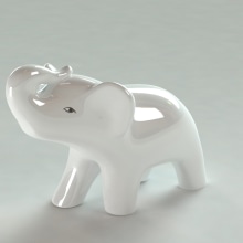 Elefante. 3D projeto de Yordany Ovalle Muñoz - 09.03.2014