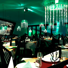 Restaurante el Coral. Design industrial projeto de Yordany Ovalle Muñoz - 09.03.2014