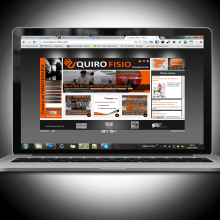 quirofisio web. Web Design project by Josefa Lopez Guerrero - 03.09.2014