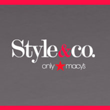 Style&Co. Pieza publicitaria. Fotografia, e Design gráfico projeto de Marta Páramo Vicente - 31.12.2013