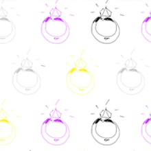 RINGS ALL OVER. Design, Traditional illustration, Jewelr, Design, and Web Development project by PILAR SIERCO CHÉLIZ - 03.10.2014