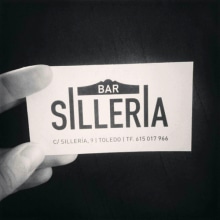 Bar Sillería. Design, Br e ing e Identidade projeto de la otra creativa - 17.08.2013