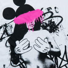 DeMauriDa - Camiseta Mickey. Un proyecto de Diseño, Ilustración tradicional, Moda y Diseño gráfico de Pedro Molina - 17.06.2012