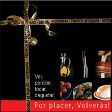 Folleto de gastronomía para la Diputación de Badajoz. Un proyecto de Diseño, Diseño editorial y Diseño gráfico de Víctor Saornil - 15.03.2014