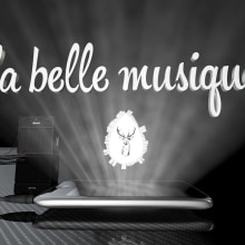 La belle musique. Motion Graphics, 3D, e Animação projeto de Pablo Briones - 15.03.2014