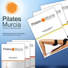 Manuales de instructores de Pilates. Editorial Design project by Carmen Montiel Ramón - 02.13.2014