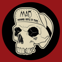 Burnin Asfalto Fixed MAD. Een project van  Ontwerp, Traditionele illustratie,  Br e ing en identiteit van Mich85 - 18.03.2014