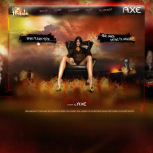 Hotesite Axe "Cielo & Infierno". Advertising, Br, ing, Identit, and Writing project by Gabriel Raimondo - 03.19.2007