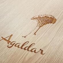 Logotipo Agaldar. Graphic Design project by Wualá! Diseño Gráfico - 03.22.2014