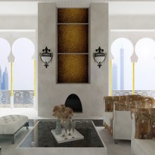 Infografía | Suite Abu Dhabi. 3D & Interior Design project by Juanjo Sánchez - 03.23.2014