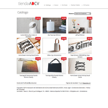 E-Commerce ADCV. Un proyecto de Diseño Web y Desarrollo Web de Ángelgráfico - 24.03.2014