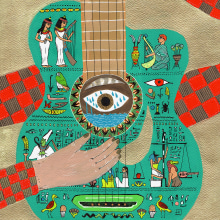 Jeroglíficos egipcios. Traditional illustration project by Judit Canela - 03.12.2014