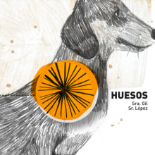 HUESOS. Ilustração tradicional, Design editorial, e Design gráfico projeto de Julio Antonio Blasco López - 31.01.2013
