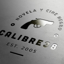 Logo Calibre38. Design gráfico projeto de Juan Millán Bruno - 28.03.2014