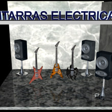 Guitarras Eléctricas en 3d. 3D project by Andres Torres A. - 03.31.2014