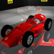AUTO FERRARI SQUALO. 3D project by Andres Torres A. - 03.31.2014