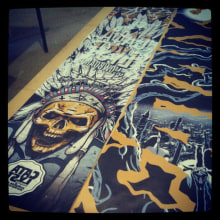 Catalyst Snowboards Australia.. Traditional illustration, and Graphic Design project by Nache Ramos - 03.31.2014