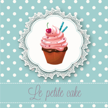 Le petitie cake. Projekt z dziedziny Design użytkownika Patricia García Rodríguez - 31.03.2014