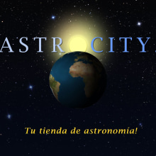 Cabecera Astrocity. Design, Motion Graphics, Animation, Br, ing & Identit project by Patricia Corrales Cerdán - 02.14.2014
