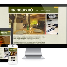 Mandacarú responsive website. IT project by Zahira Rodríguez Mediavilla - 04.01.2014