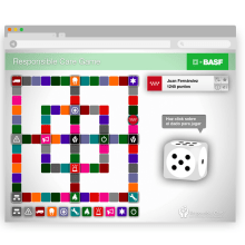 Microsite BASF Responsible Care Game. Web Design projeto de Zahira Rodríguez Mediavilla - 01.04.2014