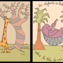 Ilustraciones para ropa de niño. Design, and Traditional illustration project by cristina peris grau - 04.01.2014