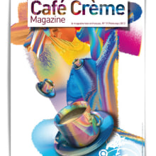 Café Crème Magazine. Ilustração tradicional, Design editorial, Design gráfico, e Pintura projeto de Rodolfo Fernandez Alvarez - 08.06.2013