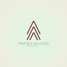 Logotipo y web Pintos & Salgado abogados. Br, ing, Identit, Graphic Design, and Web Design project by Oitenta - 04.02.2014