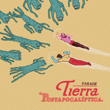 Tierra postapocalíptica. Illustration project by Ana Galvañ - 07.04.2014